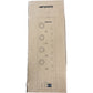 Hanycony Extension Lead HNUK4WC2 4 Socket USB Power Strip UK Plug