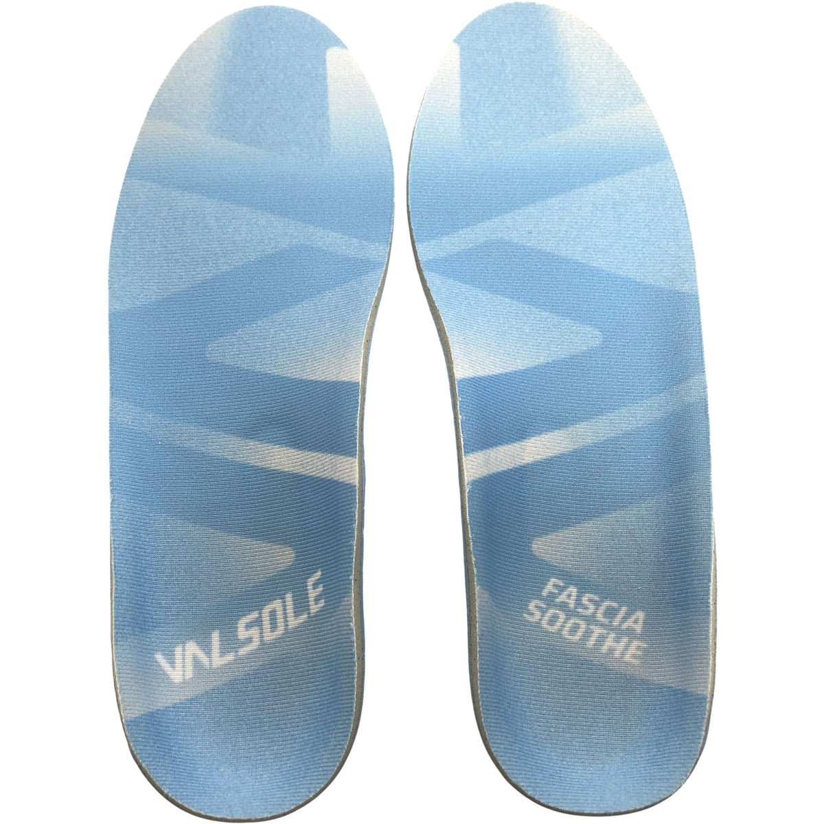 Vansole Fascia Soothe Insoles UK11 Comfortable Foot Support Blue