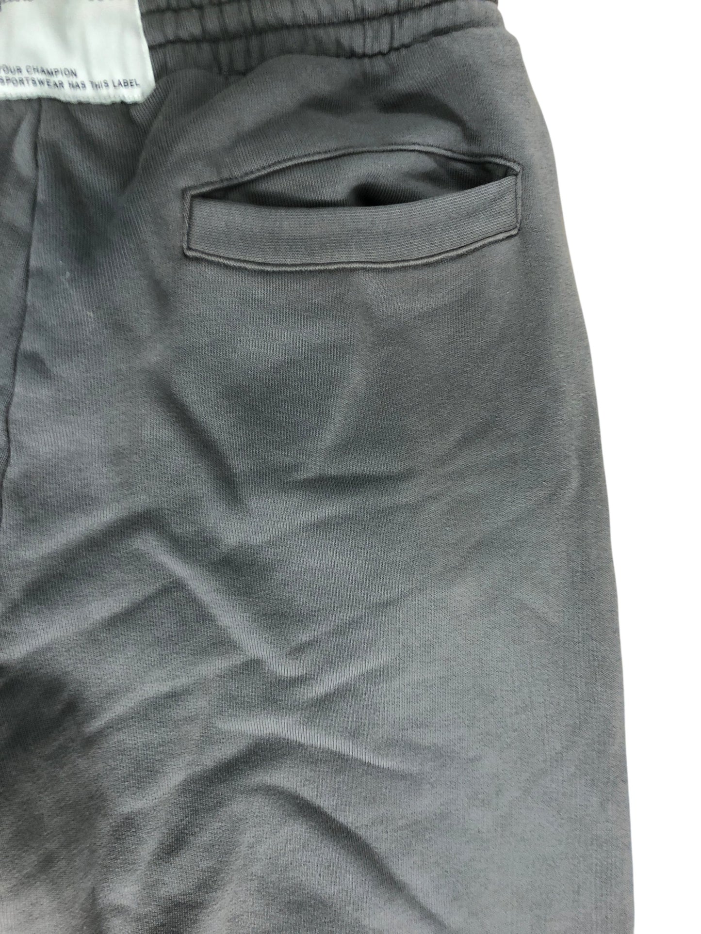 CHAMPION Joggers Small Mens Activewear Trousers Cotton Blend Grey Comfortable