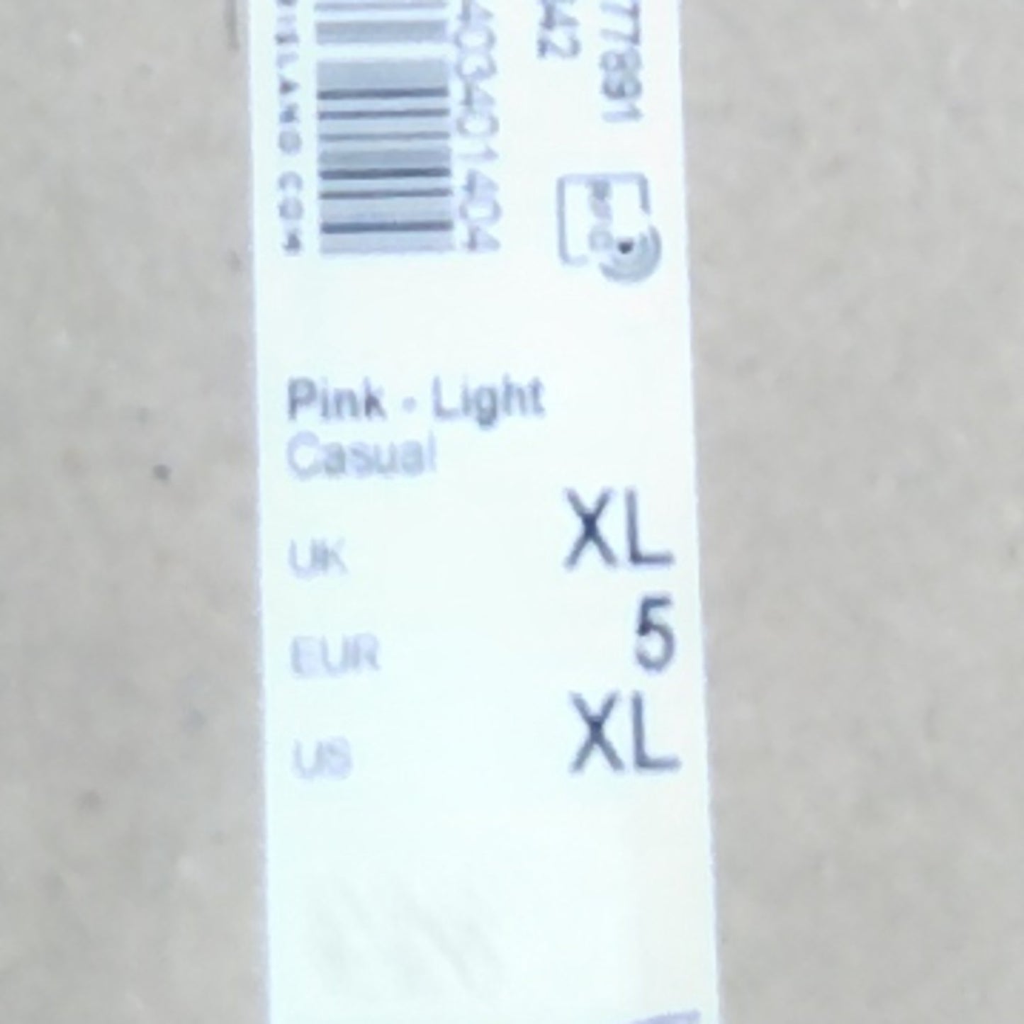 Rivers Island Oversized T-Shirt XL Men's Pink Casual Cotton Bird Print