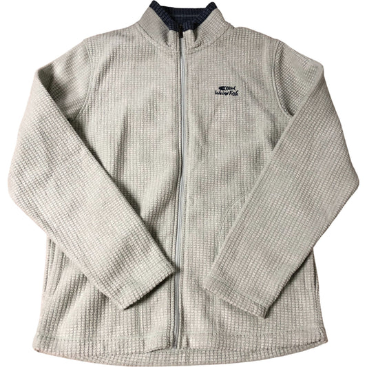 Weird Fish Shires Jacket M Sage Recycled Polyester Grid Fleece