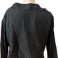 River Island Black Cropped Top UK8 Women's Stylish V Neck Long Sleeve Shirt