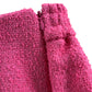 River Island UK22 Women's Pink Skort With Black Trim