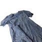 Boden Anna Linen Short Dress Women's Short Sleeve V Neck Blue UK22