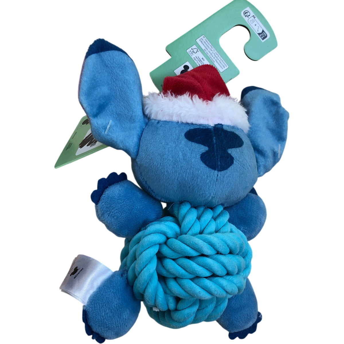 Christmas Stitch Rope Plush Dog Toy