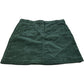 Green Corduroy Mini Skirt Size 18 Women's Casual Fashion