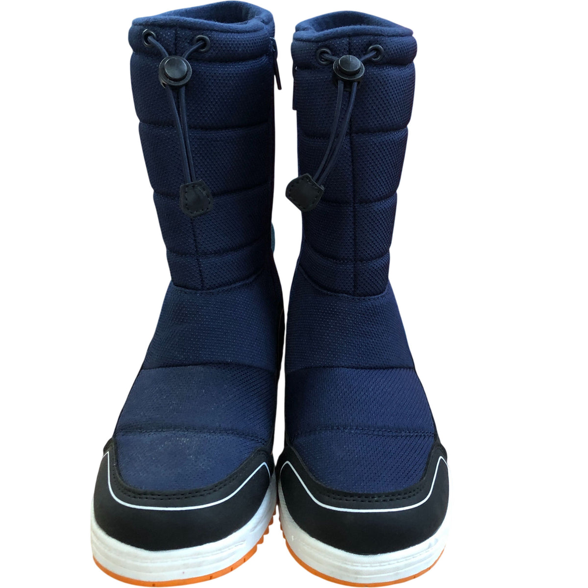 Mountain Warehouse Waterproof Kids Boots Navy Insulated Snow Shoes Size 4