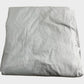 Grey Superking Duvet Cover 260x220cm 100 Egyptian Cotton White Bedding