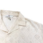 River Island Men's Size XL Short Sleeve Shirt Cream Cutout Design Pack of 10
