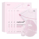 Medicube PDRN Pink Collagen Gel Mask 28g 4EA Hydrated Skin Care Treatment