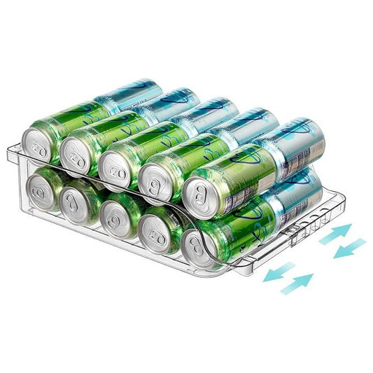 BingoHive Adjustable Fridge Organiser Home Storage Solution Pack of Two