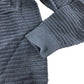 Branded Navy Blue Waffle Knitted Sweater - Size Medium