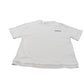 River Island Essentialism Studios T-Shirt UK L Oversized Fit White Cotton Tee