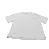 River Island Essentialism Studios T-Shirt UK L Oversized Fit White Cotton Tee