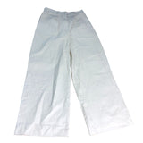 TALA Wide Leg Linen Trousers Size Small Women's Coconut Milk Natural Fabric