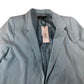 Soaked In Luxury Shirley Blazer LS Size L Women's Light Blue New with Defects