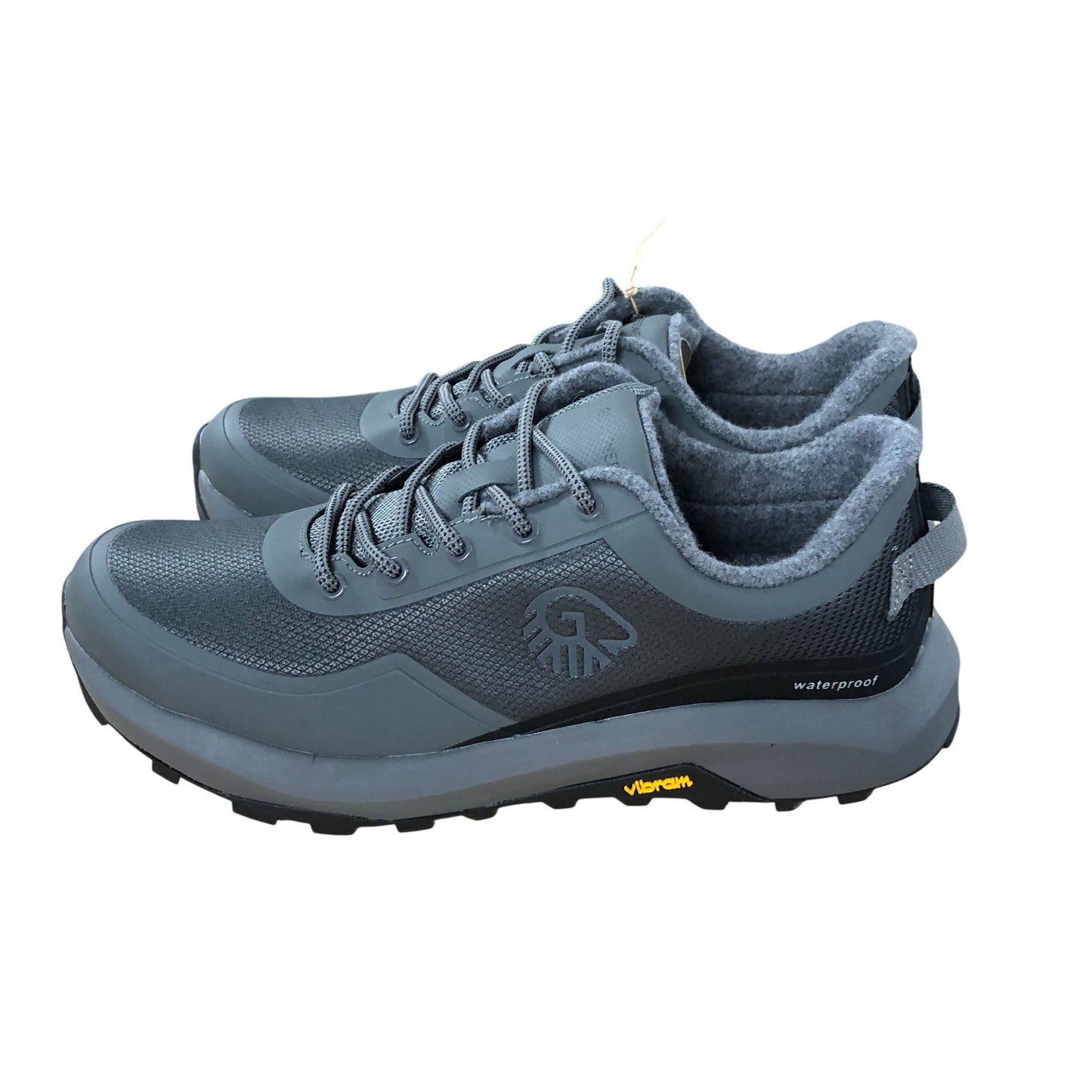 Giesswein Wool Trail X Waterproof Trainers Men's Grey Outdoor Comfort Size UK 9