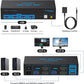 VPFET HDMI KVM Dual Monitor Switch Model VP-SW220 USB 3.0 2 Port Splitter