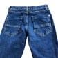 River Island Distressed Jeans UK8 Girls Cotton Blend Dark Wash Denim