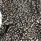 Lipsy London Leopard Print Dress UK6 Women's Long Sleeve
