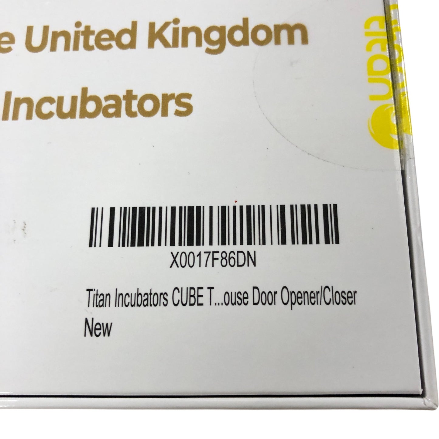 TITAN Timer Digital Kitchen Timer Yellow CUBE New with Tags