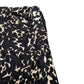 River Island Women's Black And Cream Animal Print Maxi Skirt Size UK16 Stretchy
