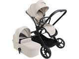 iCandy Core 2 Pushchair Travel System Cream with Carrycot Sandstone
