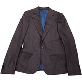 River Island Suit Jacket Brown Slim Fit Tailored Blazer Smart Casual 36R