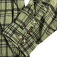 TOKYO LAUNDRY Check Shirt XXL Men's Casual Green Flannel Long Sleeve Top