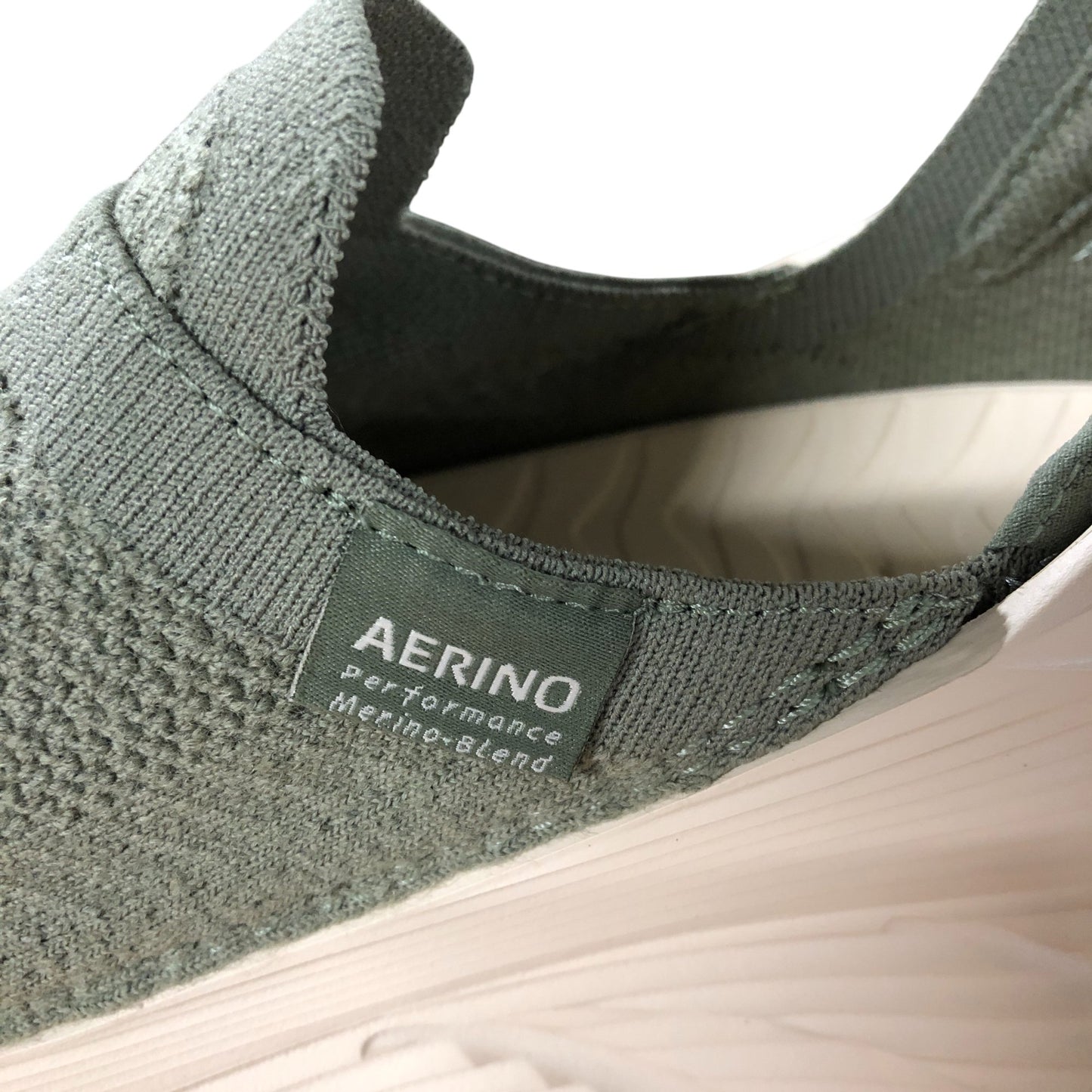 Hoka One One U Restore TC Aerino UK11.5 Men's Slip On Trainers Green White