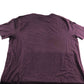 Kangaroo Poo T-Shirt 3XL Men's Purple Crew Neck Cotton Short Sleeve Top