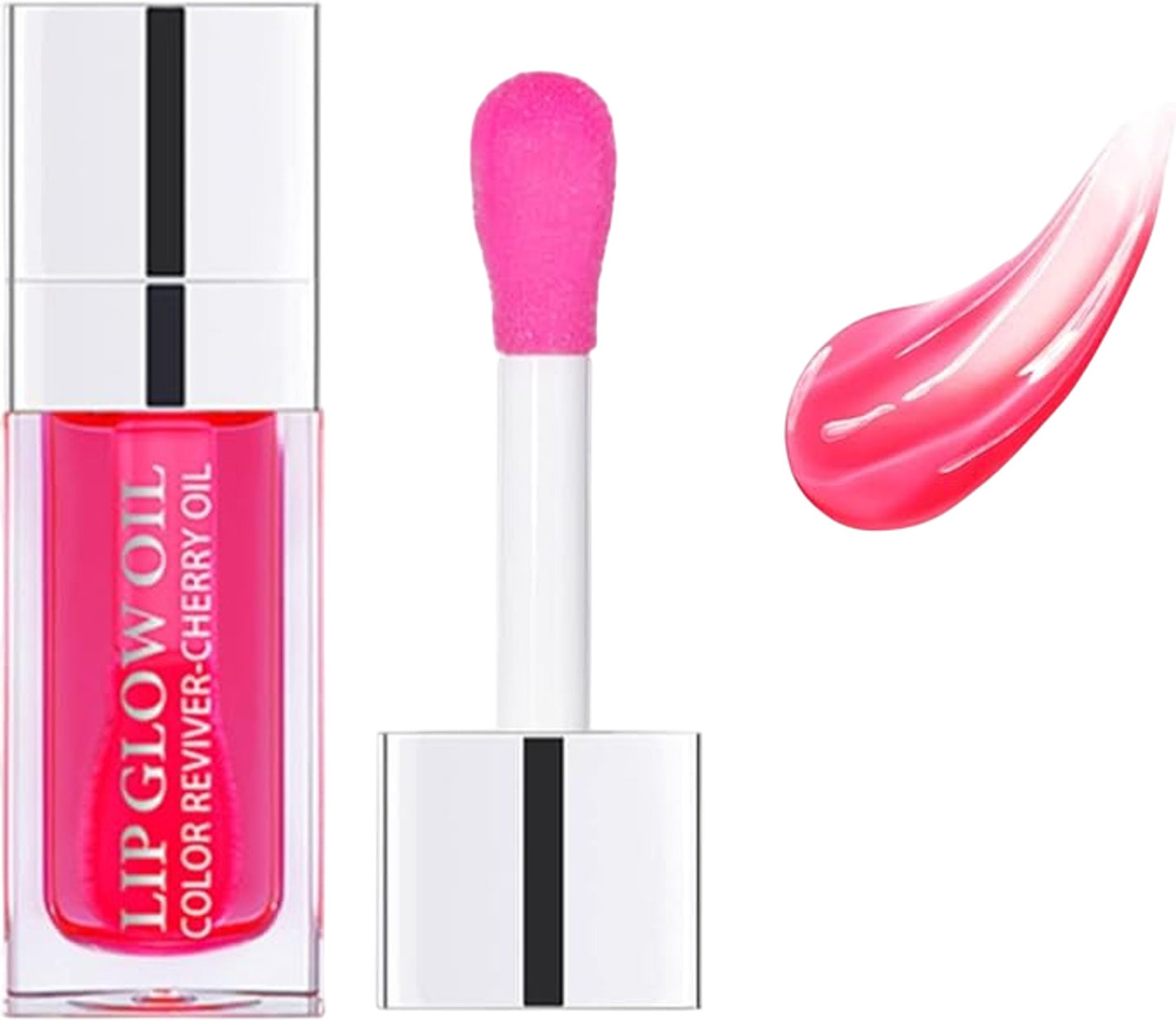 VIDIND Lip Glow Oil Cherry Oil #15 Hydrating Lip Gloss Pink Colour Reviver