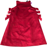 River Island Red Dress With Bow Detail Women's Sleeveless Trendy Fashion