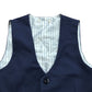 Kids Formal Navy Waistcoat Age 10 Years Smart Casual Wear