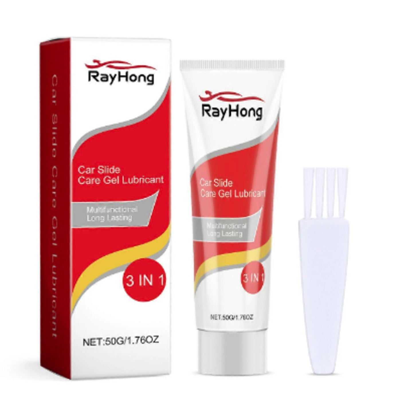RayHong Car Slide Care Gel Lubricant 50g 3 In 1 Multifunctional Long Lasting