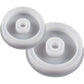 2Pcs Circle Silicone Candle Holder
