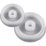 2Pcs Circle Silicone Candle Holder