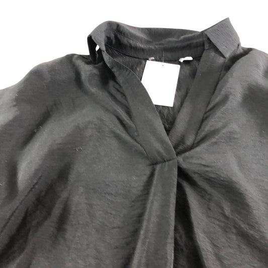 Branded Black Throw On Shirt - Size 6