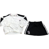 River Island Kids Sports Jumper & Skirt Outfit Set