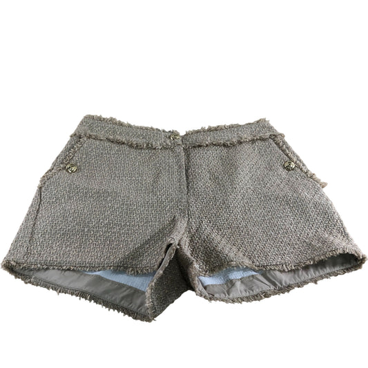 River Island Women's Size 16 Tweed Shorts with Gold Buttons