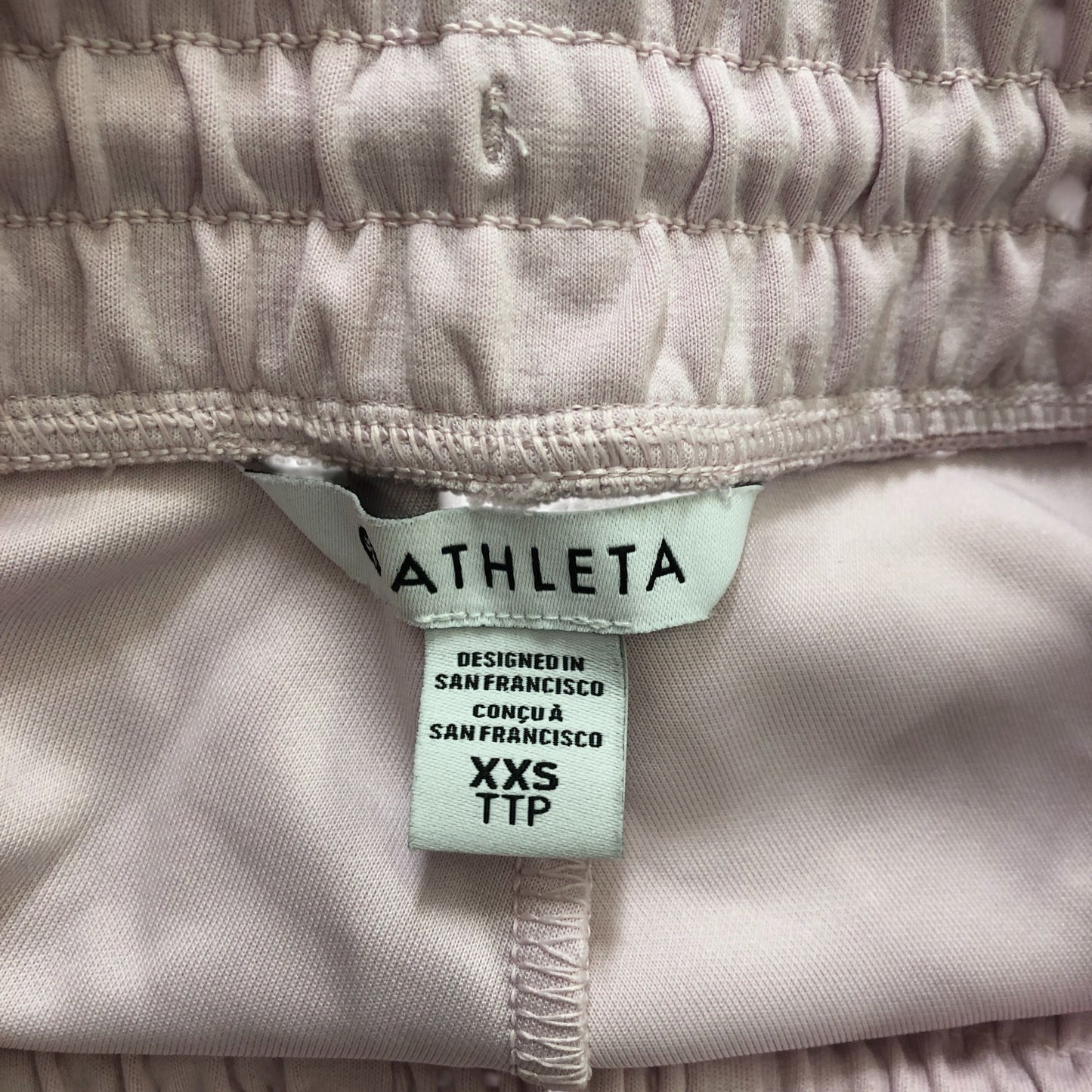 Athleta Seasoft Straight Pants XXS Women's Lightweight Stretch Trousers Pink