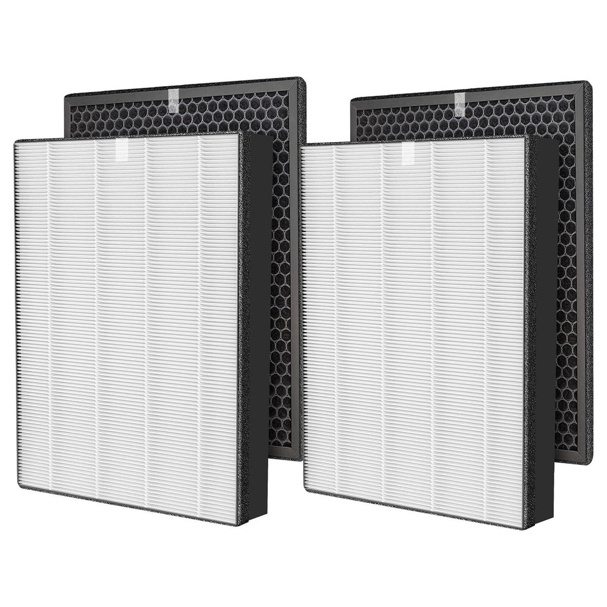 PINREK 2 Pack Activated Carbon Filter Compatible With Philips Air Purifier