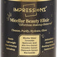 IMPRESSIONS Micellar Beauty Elixir Cleansing 100ml Makeup Removal Cottons Rounds