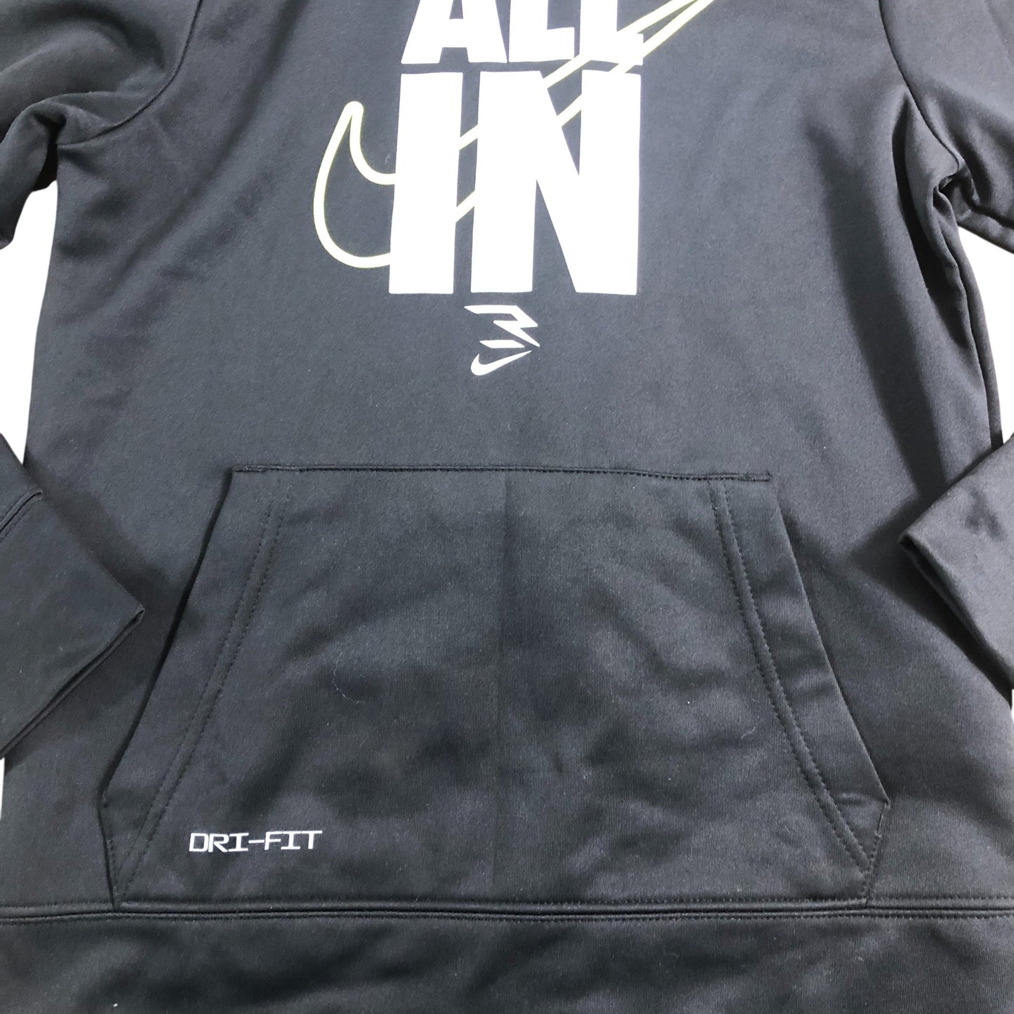 Nike Dri-Fit All In Hoodie M Kids 10-12 Years Black Activewear