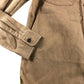 Furze Garment Dye Twill Shirt Mid Brown Size UK Small Men's Casual