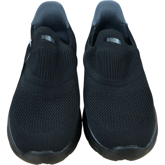 ODCKOI Slip On Trainers Size UK 9.5 Men's Black Mesh Lightweight Sports Sneakers