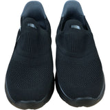 ODCKOI Slip On Trainers Size UK 9.5 Men's Black Mesh Lightweight Sports Sneakers
