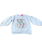River Island Baby Sweatshirt 2-3 Years Girls Grey Camo Bear Design Pullover
