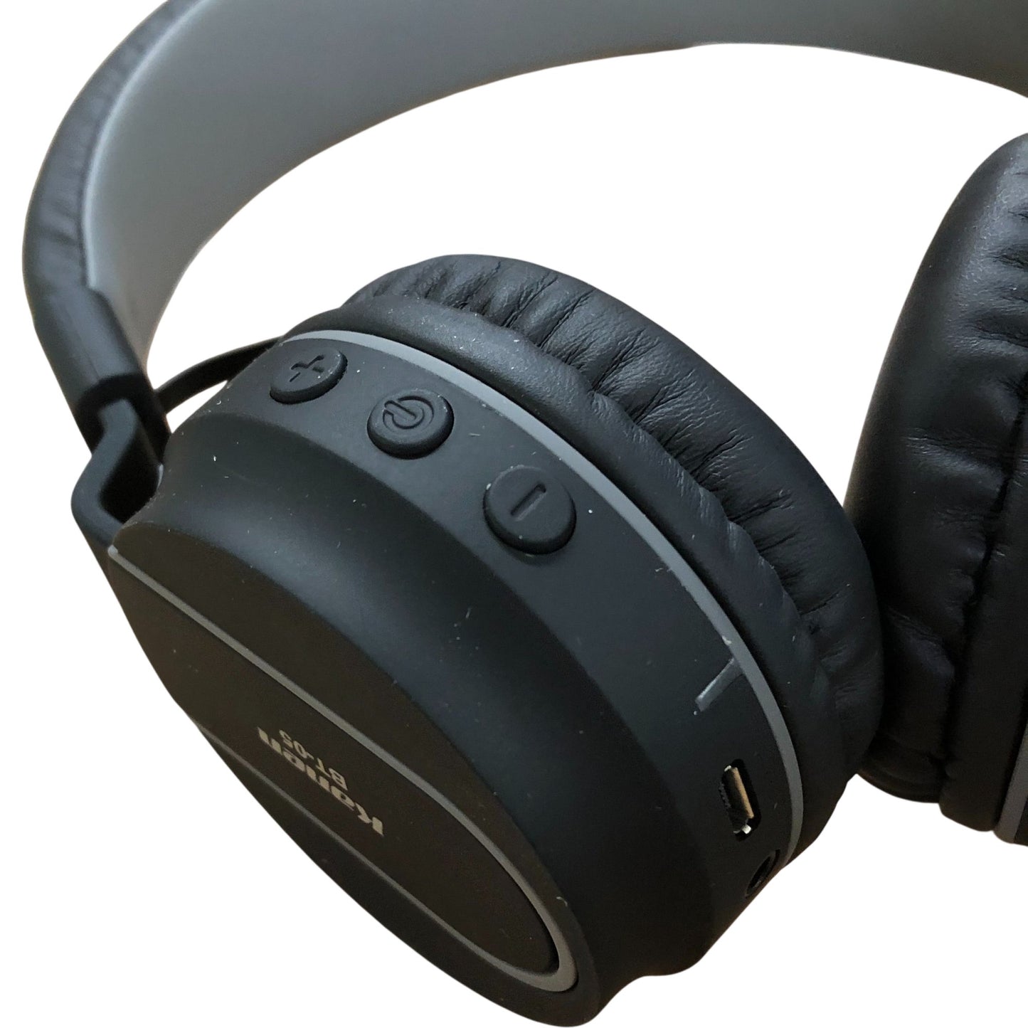 Kanan BT-05 Wireless Stereo Headphones Collapsible Bluetooth Black Green