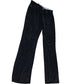 River Island High Rise Straight Jeans 12L Women's Black Denim with Rips